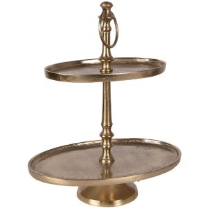 Etagere Clayre & Eef 6AL0075 in alluminio 27x18x34 cm moderna e minimalista