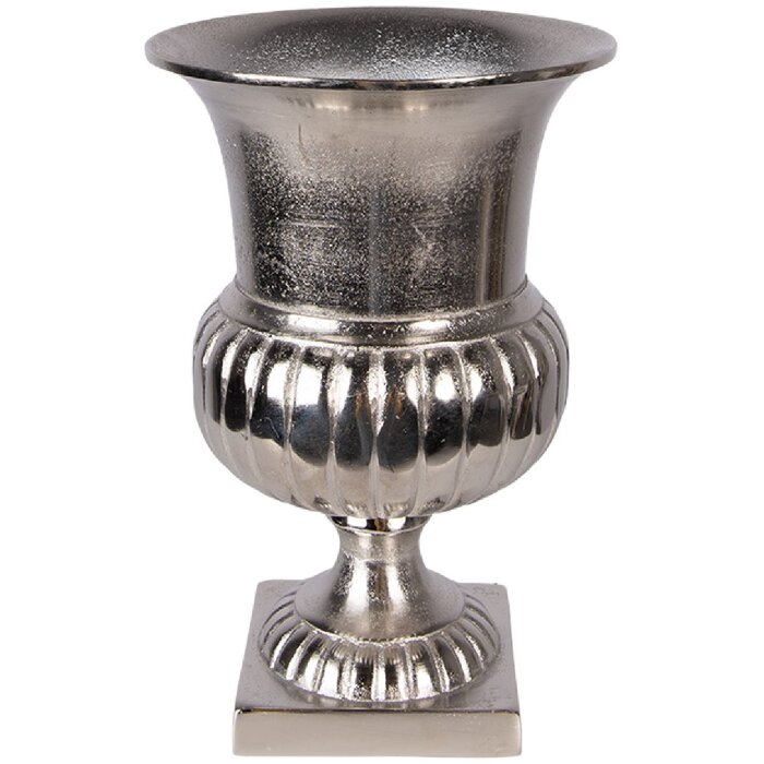 Vaso decorativo Clayre & Eef 6AL0078 Argento Ø 20 cm x 29 cm