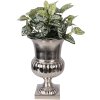 Vaso decorativo Clayre & Eef 6AL0078 Argento Ø 20 cm x 29 cm