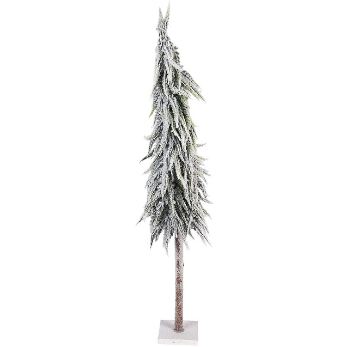Albero di Natale artificiale Clayre & Eef 50833 verde Ø 15x80 cm