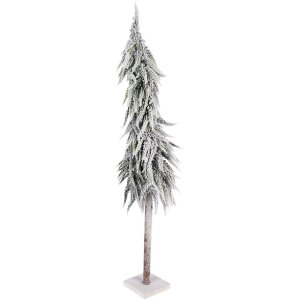 Albero di Natale artificiale Clayre & Eef 50833 verde Ø 15x80 cm