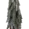 Albero di Natale artificiale Clayre & Eef Verde-Bianco Ø 18x57 cm