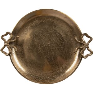 Scultura decorativa Clayre & Eef 6AL0084 37x31x3 cm Oro