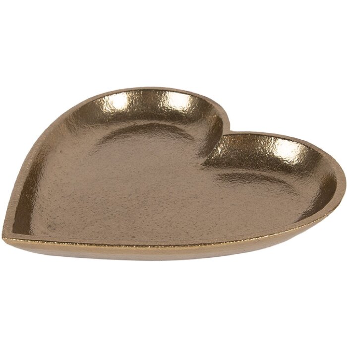 Scodella decorativa Clayre & Eef 21x21x2 cm Oro