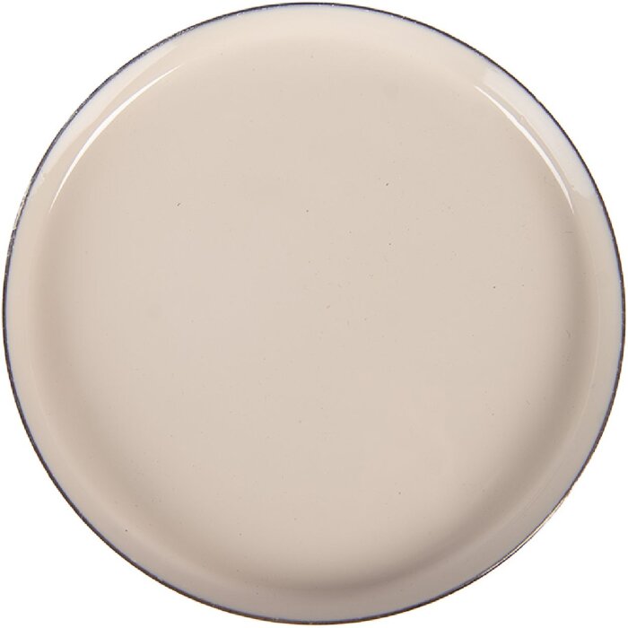 Supporti per bicchieri Clayre & Eef 6Y5973 Beige-Gold Ø 11 cm Altezza 1 cm Ferro