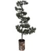 Decorazione Albero con LED Clayre & Eef Verde e Marrone 75x28x20 cm