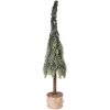 Albero di Natale artificiale Clayre & Eef 66427 Verde-Bianco Ø 10x35 cm