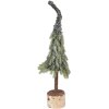 Albero di Natale artificiale Clayre & Eef 66428 Ø 13x50 cm verde-bianco