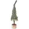 Albero di Natale artificiale Clayre & Eef 66428 Ø 13x50 cm verde-bianco