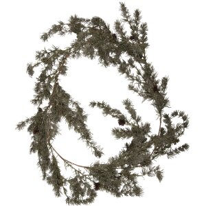 Ghirlanda decorativa con LED Clayre & Eef verde...