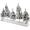 Decorazione Albero di Natale Clayre & Eef 66434 Bianco-Verde 40x8x25 cm
