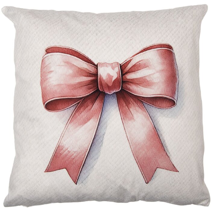 Custodia per cuscino Clayre & Eef KT021.447 45x45 cm beige rosa