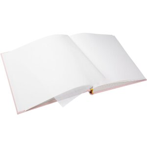 Album da matrimonio Goldbuch Herzensmoment Rosa 30x31 cm 60 pagine con pergamo e finestra incisa