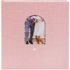 Album da matrimonio Goldbuch Herzensmoment Rosa 30x31 cm 60 pagine con pergamo e finestra incisa