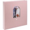 Album da matrimonio Goldbuch Herzensmoment Rosa 30x31 cm 60 pagine con pergamo e finestra incisa