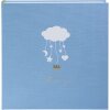 Album per neonato Goldbuch Wolkenpoesie Blu 30x31 cm con 60 pagine in pergamena e testo introduttivo