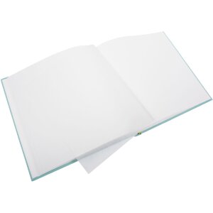 Album per bambini Goldbuch Cozy Nest Aqua 30x31 cm tessuto 58 pagine con apertura a finestra e introduzione illustrata