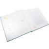 Album per bambini Goldbuch Cozy Nest Aqua 30x31 cm tessuto 58 pagine con apertura a finestra e introduzione illustrata