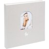 Album per neonato Goldbuch Cozy Nest Sandgrau 30x31 cm con rivestimento in lino