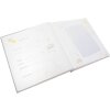 Album per neonato Goldbuch Cozy Nest Sandgrau 30x31 cm con rivestimento in lino