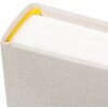 Album per neonato Goldbuch Cozy Nest Sandgrau 30x31 cm con rivestimento in lino