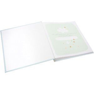 Album per neonato Goldbuch Lullaby Line Boy 30x31 cm con 58 pagine e introduzione illustrata