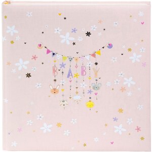 Album per bambini Goldbuch Lullaby Line Girl 30x31 cm con...