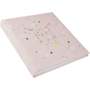 Album per bambini Goldbuch Lullaby Line Girl 30x31 cm con stampa artistica 58 pagine e testo introduttivo