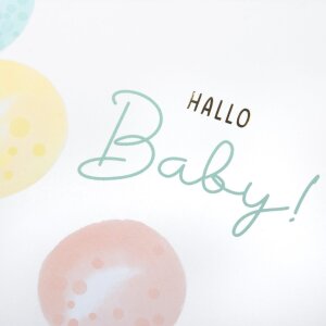 Album per neonato Goldbuch Hoch hinaus! 30x31 cm 58 pagine con pergamo e testo decorativo