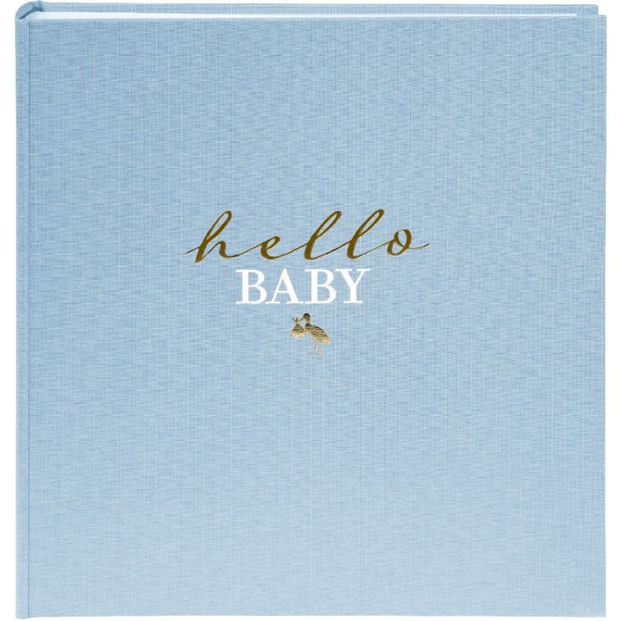 Album per bambini Goldbuch hello.baby himmelblau 30x31 cm