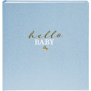 Album per bambini Goldbuch hello.baby himmelblau 30x31 cm