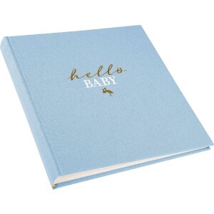 Album per bambini Goldbuch hello.baby himmelblau 30x31 cm