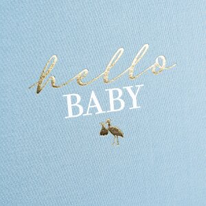 Album per bambini Goldbuch hello.baby himmelblau 30x31 cm