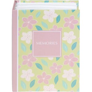Album da incollare Goldbuch Blossom Story 10x15 cm per 100 foto rilegatura rigida floreale