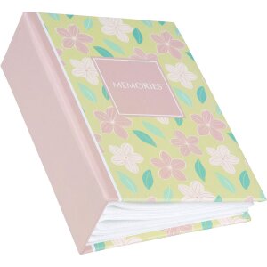 Album da incollare Goldbuch Blossom Story 10x15 cm per 100 foto rilegatura rigida floreale