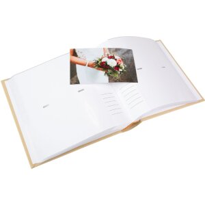 Album fotografico a tasche Goldbuch Springheart Carta Kraft 200 foto 10x15 cm Memo 22x22 cm