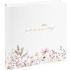 Album foto Goldbuch "Bloom" per 200 immagini 10x15 cm, copertina rigida con design floreale e decorazione dorata "best memories"
