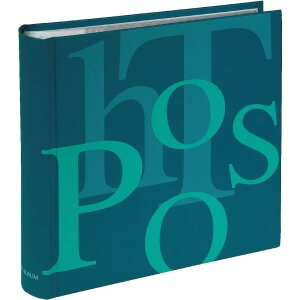 Album da collezione Goldbuch "p-h-o-t-o-s" per 200 foto 10x15 cm, rilegatura rigida con stampa artistica e funzione memo, dimensioni ca. 22x22 cm, versioni colorate