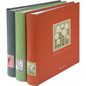 Album da inserimento Goldbuch "Aura" per 200 foto 10x15 cm, copertina rigida con stampa artistica e funzione memo