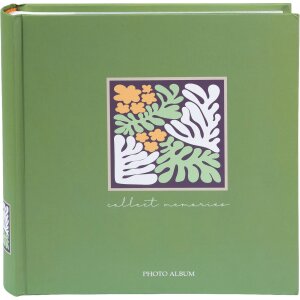 Album da inserimento Goldbuch "Aura" per 200 foto 10x15 cm, copertina rigida con stampa artistica e funzione memo