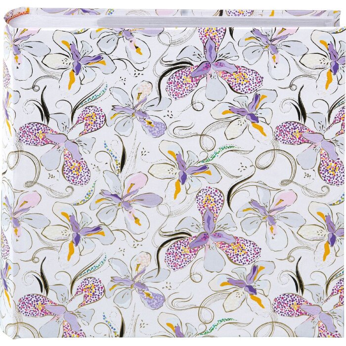 Album da incasso Goldbuch Orchid Mood White per 200 foto 10x15 cm con stampa d’arte