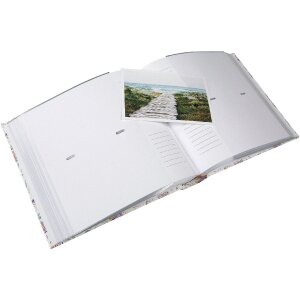 Album da incasso Goldbuch Orchid Mood White per 200 foto 10x15 cm con stampa d’arte