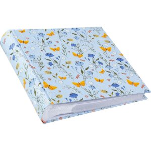 Album fotografico Goldbuch Secret Garden Blue 200 foto 10x15 cm con campi per didascalie