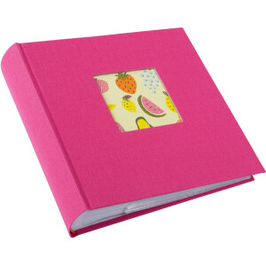 Album da incasso Goldbuch Bella Vista Electric Fuchsia per 200 foto 10x15 cm con finestra