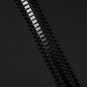 Album a spirale Goldbuch Bella Vista Sun Orange 24x17 cm Nero