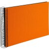 Album a spirale Goldbuch Bella Vista Sun Orange 24x17 cm Nero