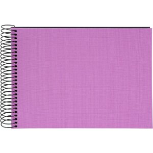 Album a spirale Bella Vista Lavender Goldbuch 24x17 cm Nero