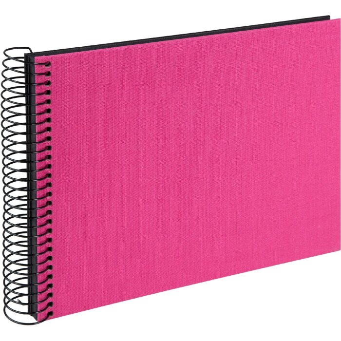 Album a spirale Bella Vista Electric Fuchsia 24x17 cm Goldbuch