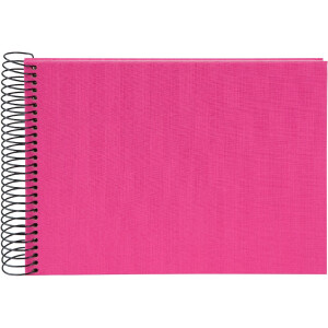 Album a spirale Goldbuch Bella Vista Electric Fuchsia 24x17 cm