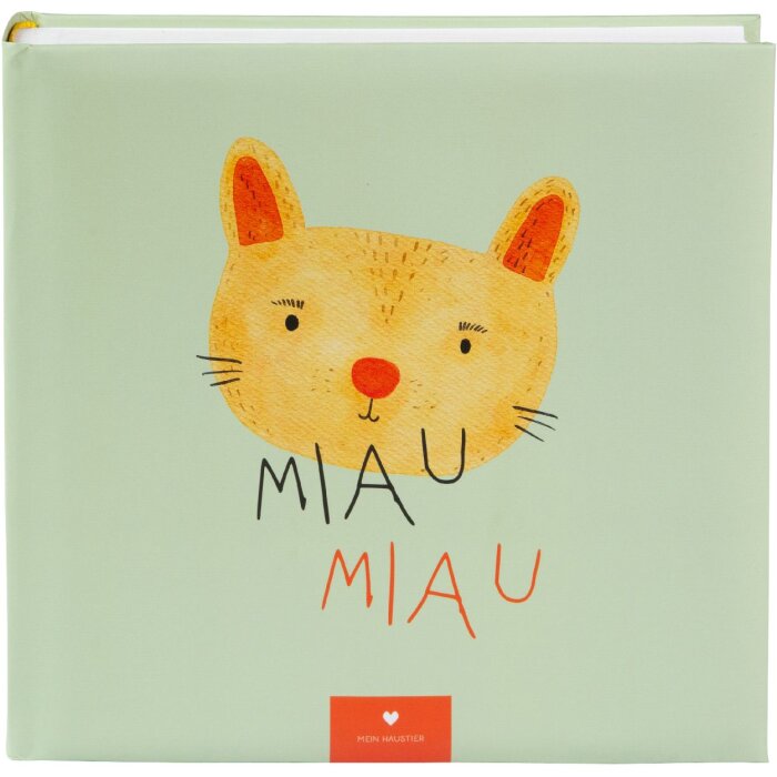 Album fotografico Goldbuch Il mio gatto 25x25 cm 60 pagine finitura pergamena